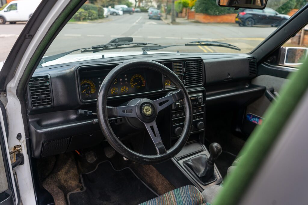 1988 Lancia Delta Integrale HF Interior