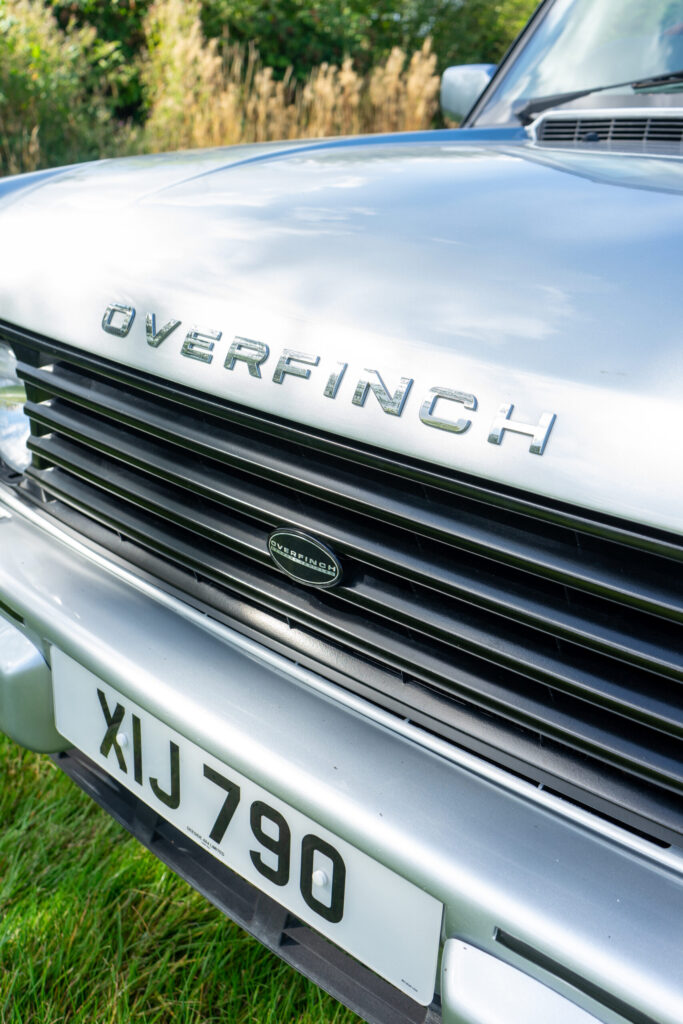 Overfinch Range Rover Classic bonnet badge