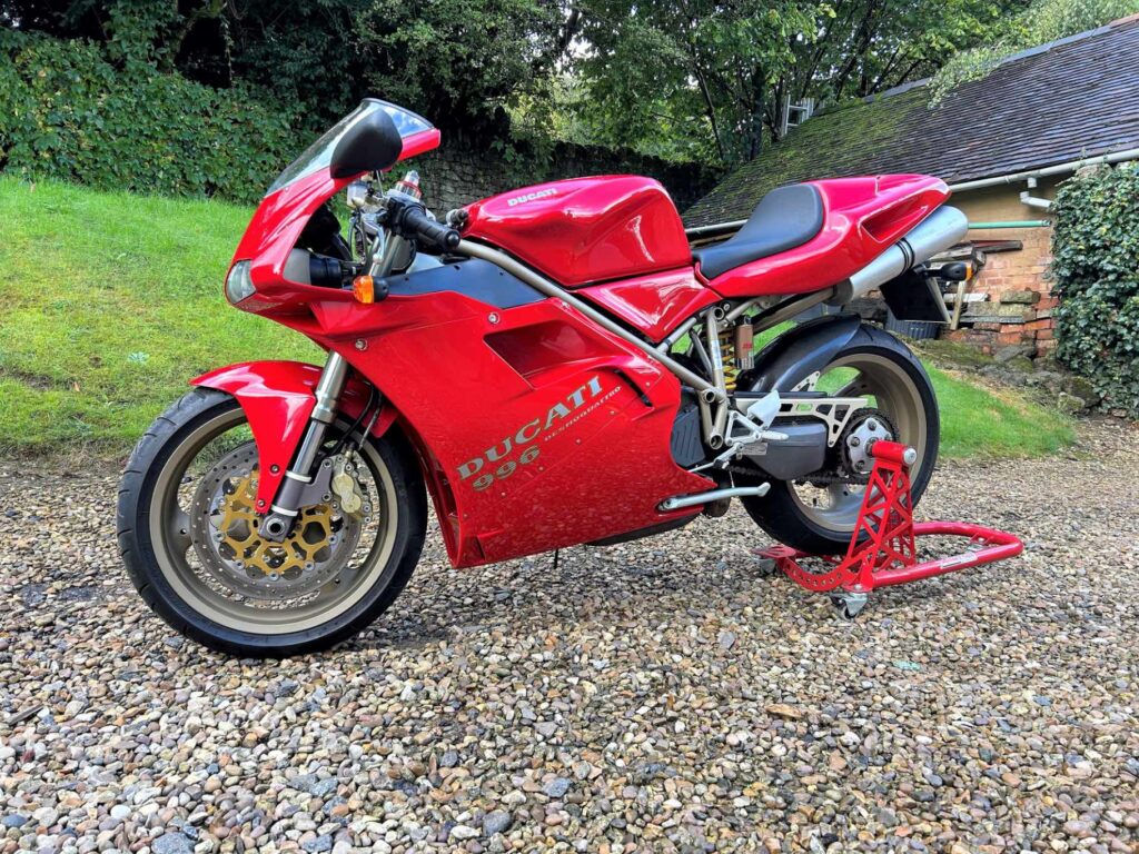 1999 Ducati 996 in Rosso Red with only two owners from new
