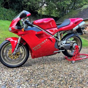 1999 Ducati 996 in Rosso Red with only two owners from new