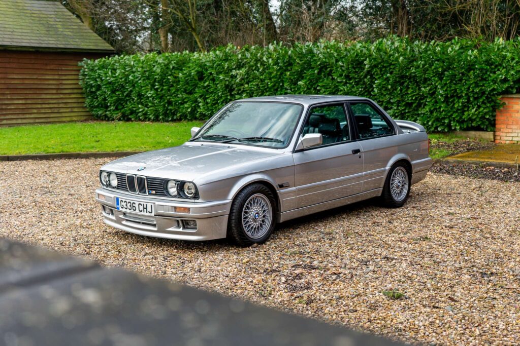 Classic BMW E30 325i in Sterling Silver
