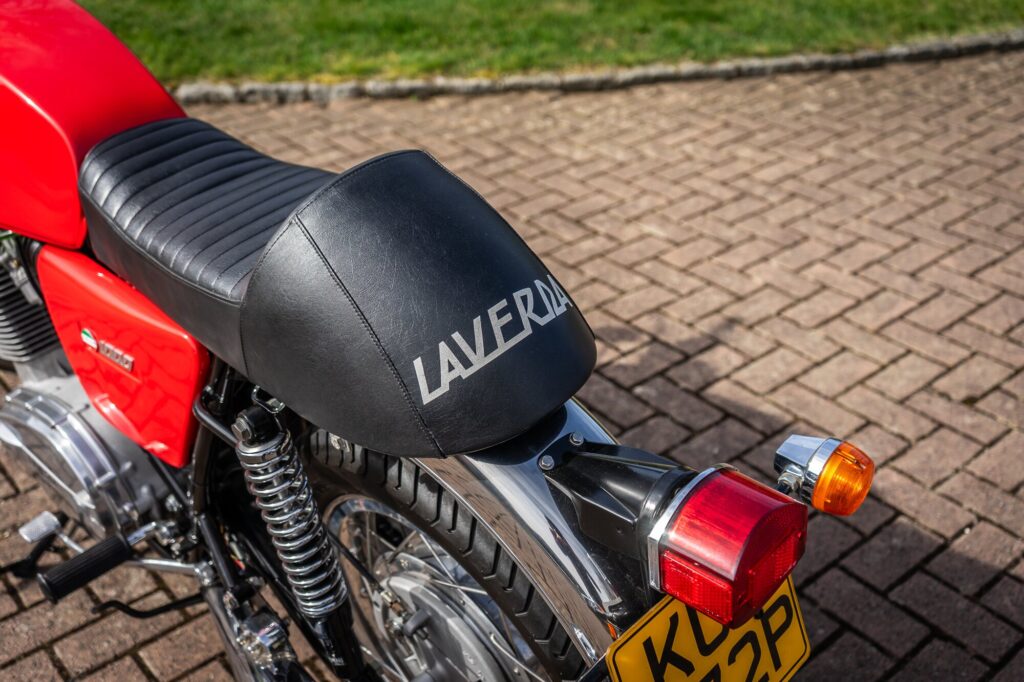 Laverda 3C leather seat